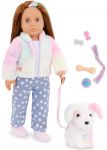 Лялька Our Generation Скайлар з цуценям Боу та аксесуарами 46см