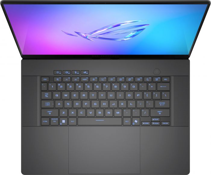 Ноутбук ASUS ROG Zephyrus G16 GU605CX-QR122X 16" 2.5K OLED, Intel Ultra 9 285H, 64GB, F2TB, NVD5090-16, Win11P, Сірий