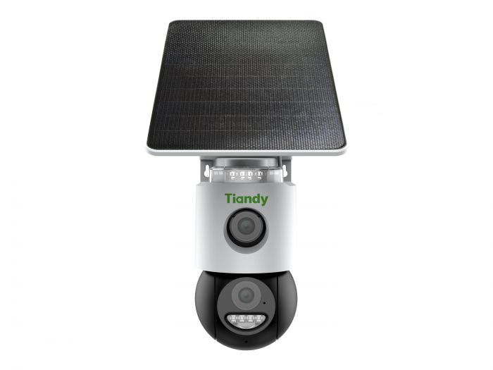 IP-камера Tiandy TC-H363U Spec:W/4G/U/SE/4mm/V4.0, 6MP, Fixed Color Maker 4G PT, 4mm, f/1.0, LED20m, DC5V, Batt.10400mAh, Solar panel, IP65, Speaker