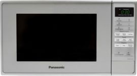 Мікрохвильова піч Panasonic, 20л, електр.управл., 800Вт, дисплей, сріблястий