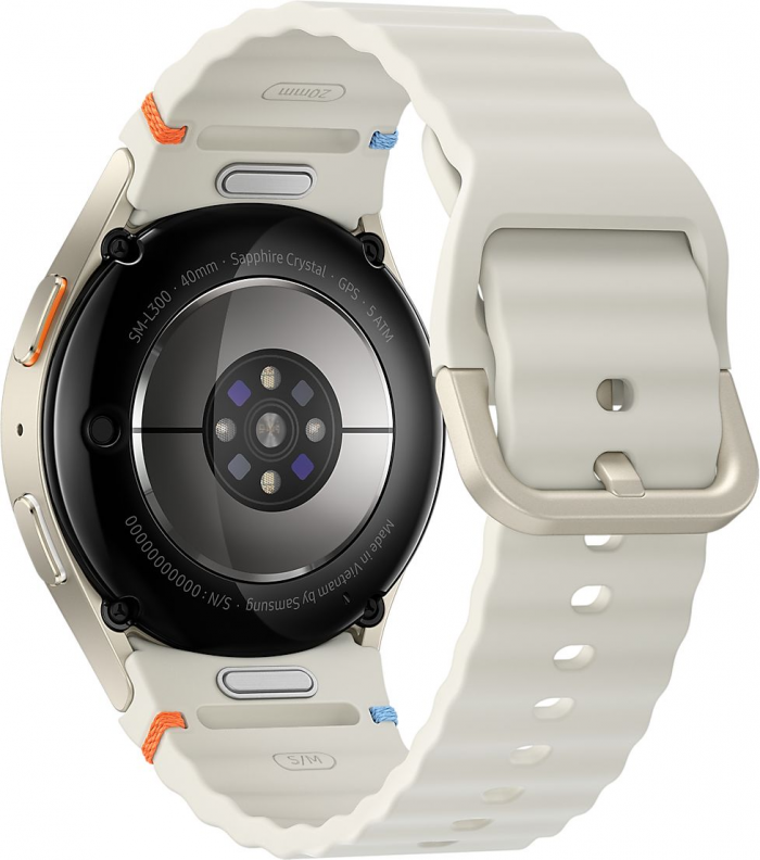 Смарт-годинник Samsung Galaxy Watch 7 40мм (L300) 1.31", 432x432, sAMOLED, BT 5.3, NFC, 2/32ГБ, бежевий