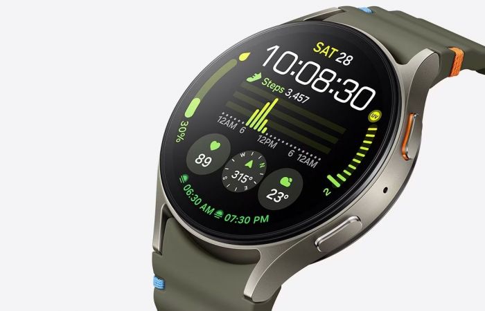 Смарт-годинник Samsung Galaxy Watch 7 40мм (L300) 1.31", 432x432, sAMOLED, BT 5.3, NFC, 2/32ГБ, зелений