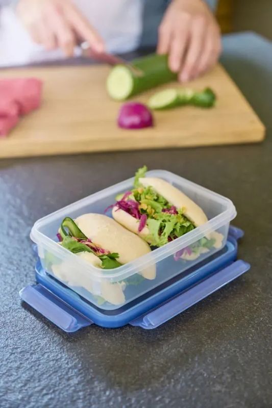 Сковорода Tefal Renew+контейнер Tefal Master Seal Eco,26см, 0.8л, алюміній, бакеліт, скло, сірий, прозорий