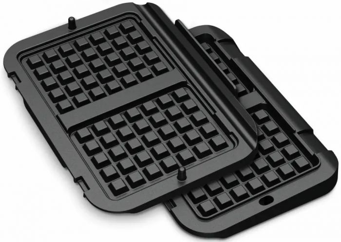 Форма для випікання вафель для грилів Optigrill, алюміній, чорний