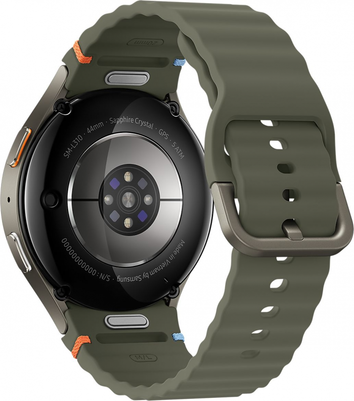 Смарт-годинник Samsung Galaxy Watch 7 44мм (L310) 1.47", 480x480, sAMOLED, BT 5.3, NFC, 2/32ГБ, зелений
