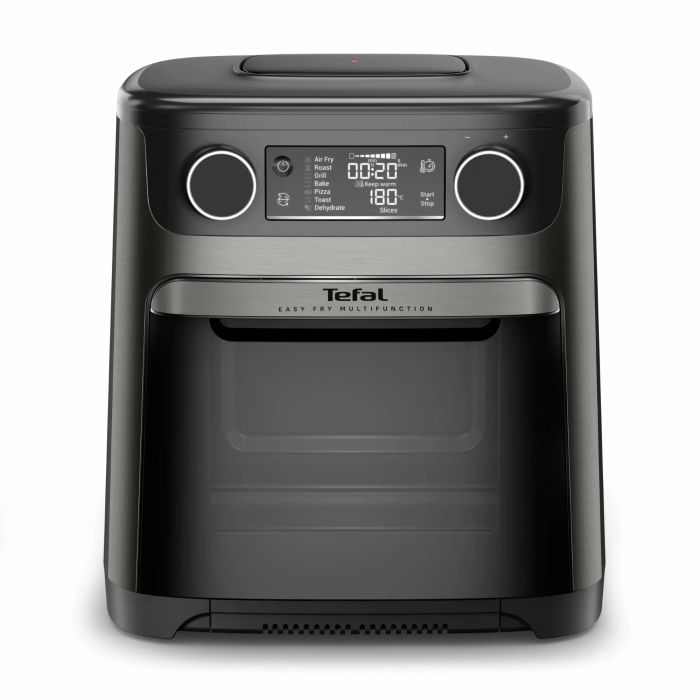 Мультипіч Tefal Easy Fry Multifunctional, 1800Вт, механічне керув., 9 програм, пластик, чорний