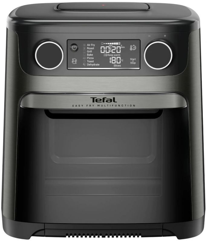 Мультипіч Tefal Easy Fry Multifunctional, 1800Вт, механічне керув., 9 програм, пластик, чорний
