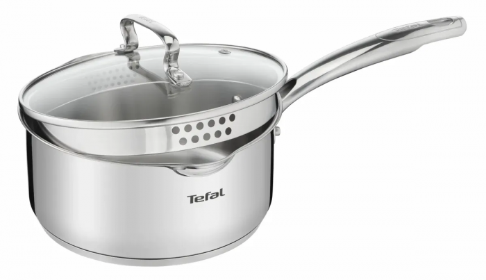 Ківш Tefal Duetto+,2л, нержавіюча сталь, скло