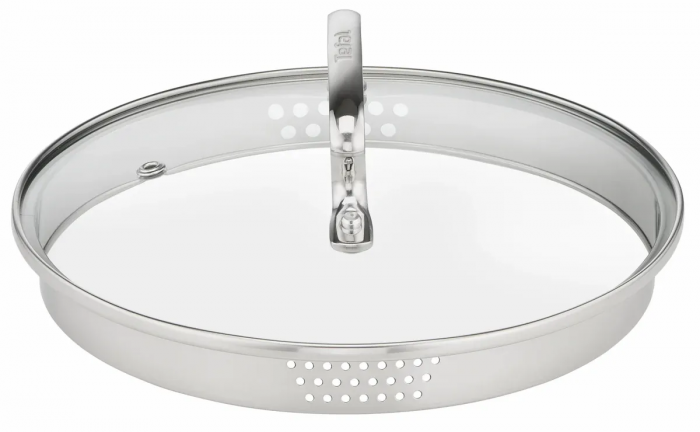 Каструля Tefal DUETTO+, 2л, з кришкою, нержавюча сталь, скло