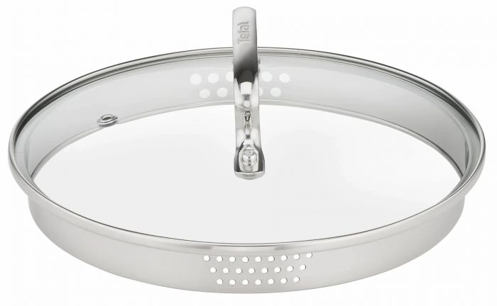 Каструля Tefal DUETTO+, 1.5л, з кришкою, нержавюча сталь, скло