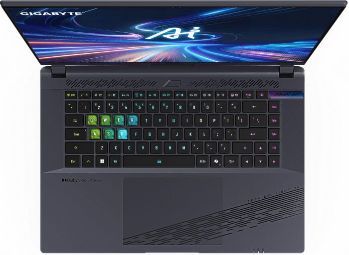 Ноутбук AORUS 16X 16.0 QHD 165Hz, Intel i7-13650HX, 16GB, F1TB, NVD4070-8, W11, чорний