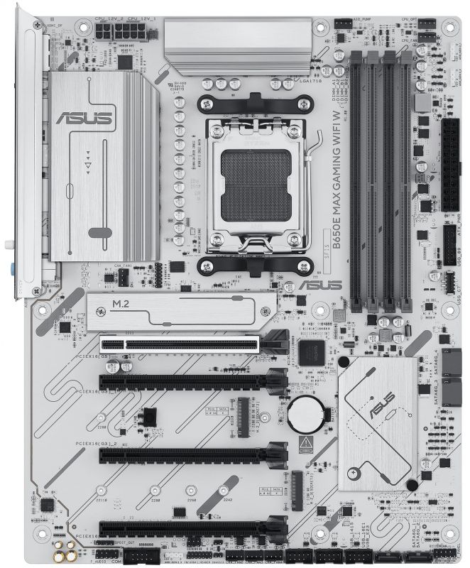 Материнcька плата ASUS B650E MAX GAMING WIFI W sAM5 B650 4xDDR5 M.2 HDMI DP WiFi BT ATX