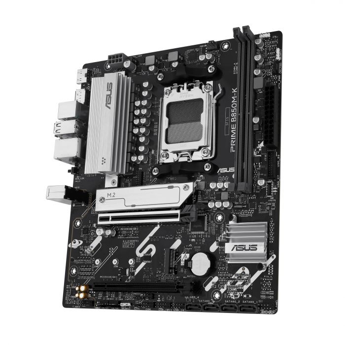Материнcька плата ASUS PRIME B850M-K sAM5 B850 4xDDR5 M.2 HDMI DP mATX