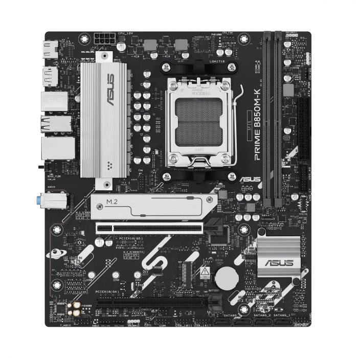 Материнcька плата ASUS PRIME B850M-K sAM5 B850 4xDDR5 M.2 HDMI DP mATX