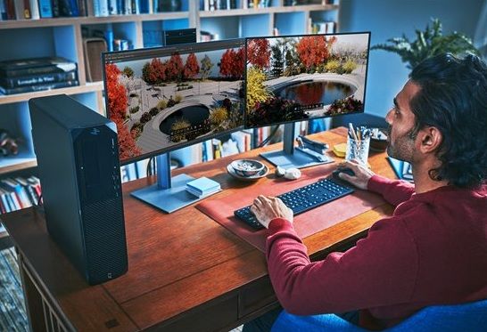 Робоча станція HP Z2-G9 SFF, Intel i7-14700, 32GB, F1TB, NVD A1000-8, кл+м, Win11P