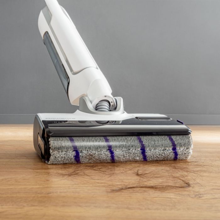 Пилосос Rowenta безпровідний миючий X-Clean 10, 200Вт, конт пил -0.67л, конт для води-0.79л, автон. робота до 60хв, вага-4.15кг, НЕРА, білий