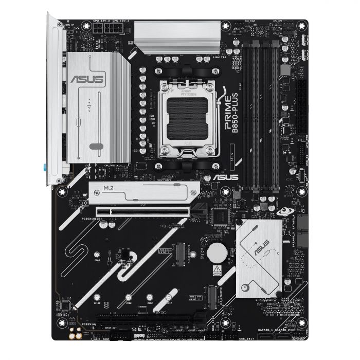 Материнcька плата ASUS PRIME B850-PLUS-CSM sAM5 B850 4xDDR5 M.2 HDMI DP ATX CSM