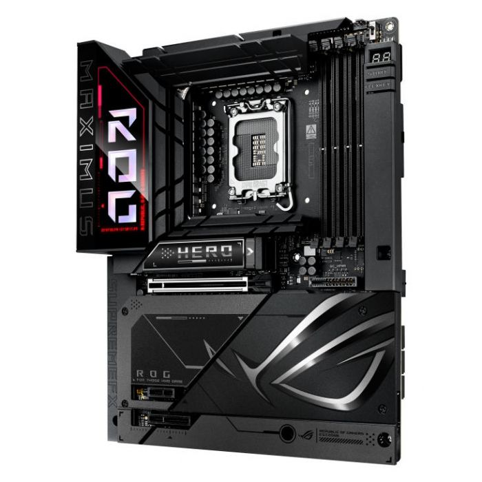 Материнcька плата ASUS ROG MAXIMUS Z890 HERO BTF s1851 Z890 4xDDR5 M.2 Thunderbolt HDMI Wi-Fi BT ATX BTF