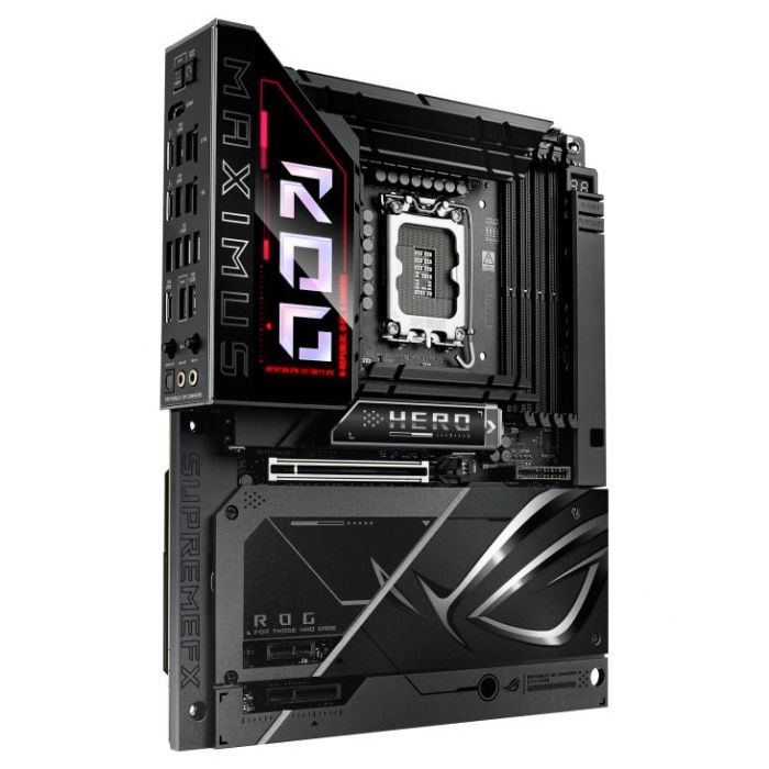 Материнcька плата ASUS ROG MAXIMUS Z890 HERO BTF s1851 Z890 4xDDR5 M.2 Thunderbolt HDMI Wi-Fi BT ATX BTF