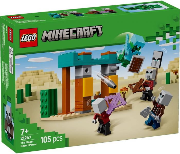 Конструктор LEGO Minecraft Пустельний патруль розбійника