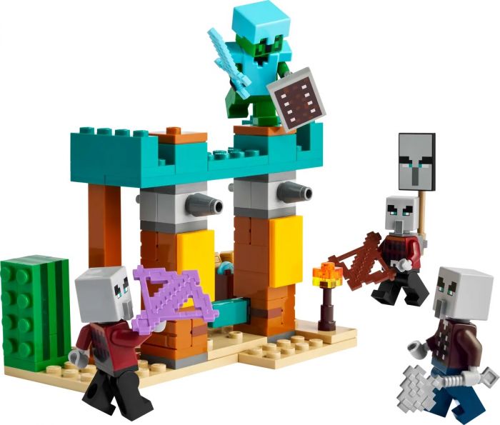 Конструктор LEGO Minecraft Пустельний патруль розбійника