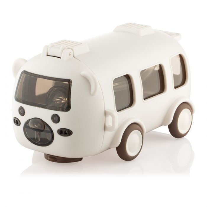 Пляшка для води ARDESTO Bear Bus 500мл, пластик, білий