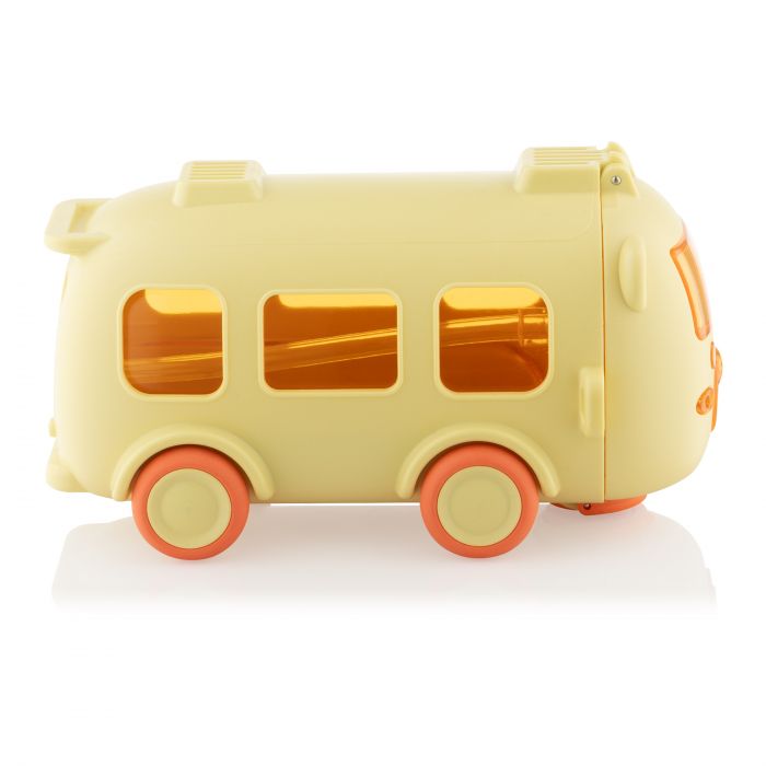 Пляшка для води ARDESTO Bear Bus 500мл, пластик, жовтий