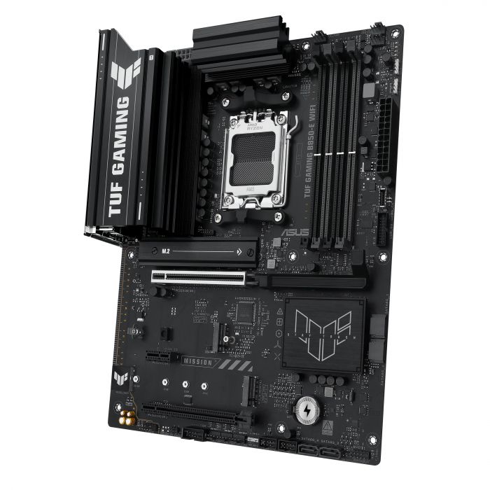 Материнcька плата ASUS TUF GAMING B850-E WIFI sAM5 B850 4xDDR5 M.2 HDMI DP WiFi BT ATX