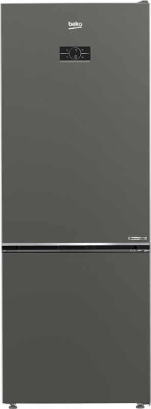 Холодильник Beko з нижн. мороз., 192x70x74.5, xолод.відд.-340л, мороз.відд.-150л, 2дв., А++, NF, дисплей, HarvestFresh, нерж