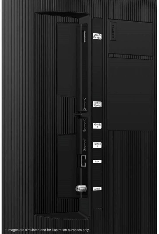 Телевізор 75" Samsung QLED 4K 50Hz Smart Tizen BLACK