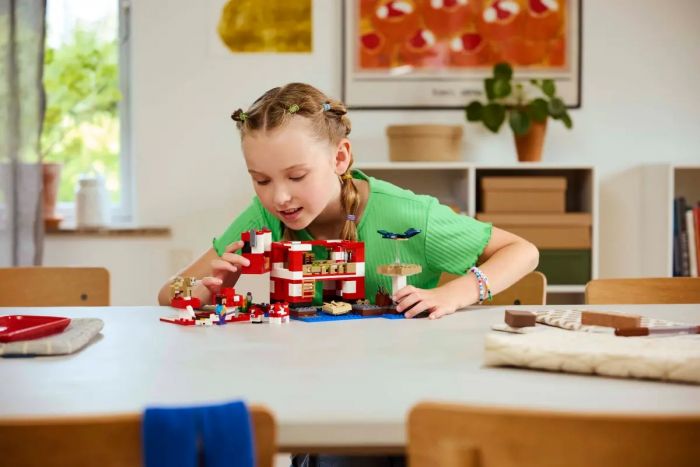 Конструктор LEGO Minecraft Грибний будинок