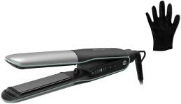 Випрямляч Rowenta Thermostyle, темп.режимів-5, 150-230С, дисплей, іонізація, кераміка, титан, чорно-сірий