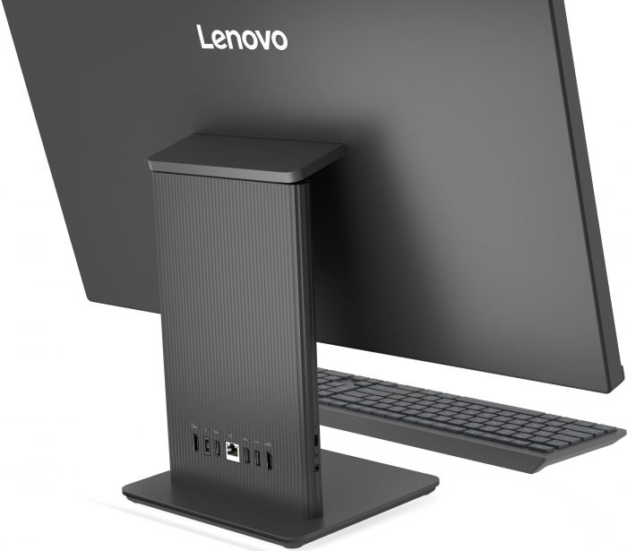 Комп'ютер персональний моноблок Lenovo IdeaCentre AIO 27ARR9 27" FHD IPS AG, AMD R5-7535HS, 16GB, F512GB, UMA, кл+м, без ОС, сірий