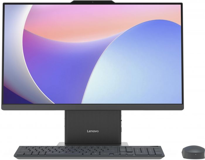 Комп'ютер персональний моноблок Lenovo IdeaCentre AIO 24IRH9 23.8" FHD IPS AG, Intel i3-1315U, 8GB, F512GB, UMA, кл+м, без ОС, сірий