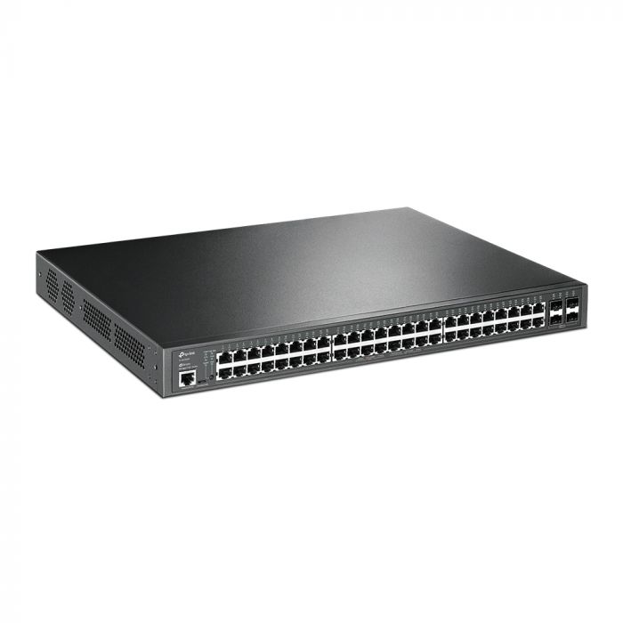 Комутатор TP-LINK SG3452P 48xGE (48xPoE), 4xSFP, 384Вт, Керований L2