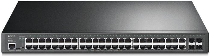 Комутатор TP-LINK SG3452P 48xGE (48xPoE), 4xSFP, 384Вт, Керований L2