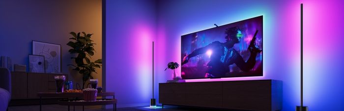 Торшер розумний Govee H607C Floor Lamp 2, 1725Lm, RGBICWW, WI-FI/Bluetooth, чорний