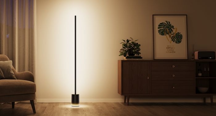 Торшер розумний Govee H607C Floor Lamp 2, 1725Lm, RGBICWW, WI-FI/Bluetooth, чорний