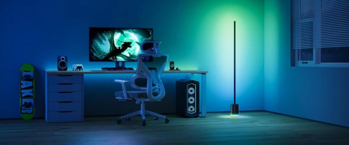 Торшер розумний Govee H607C Floor Lamp 2, 1725Lm, RGBICWW, WI-FI/Bluetooth, чорний