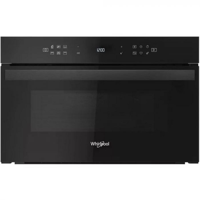 Мікрохвильова піч Whirlpool вбудована, 31л, електронне упр., 1000Вт, гриль, дисплей, чорний