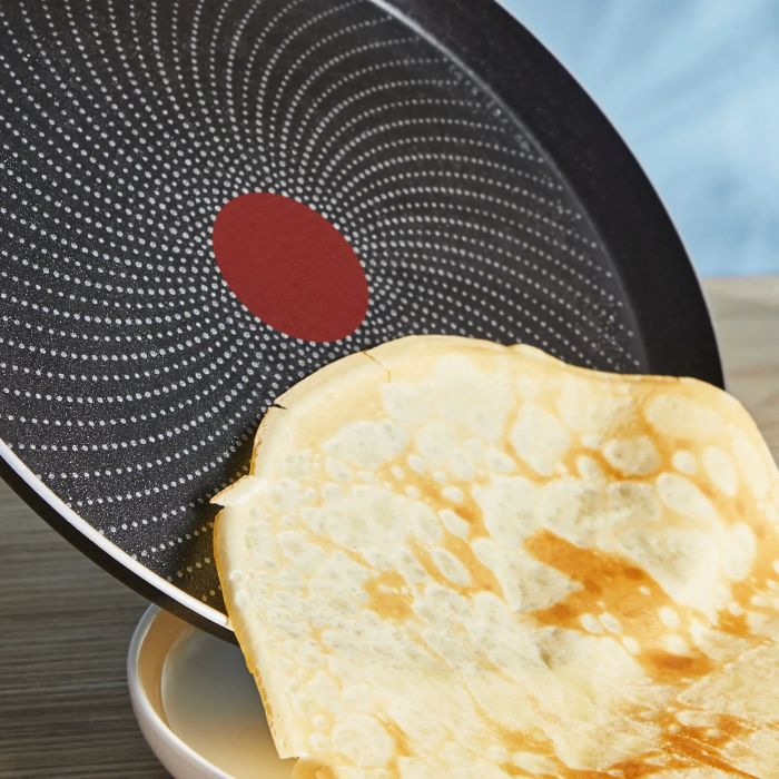 Сковорода для млинців Tefal So' Light, 25см, алюміній, бакеліт, чорний