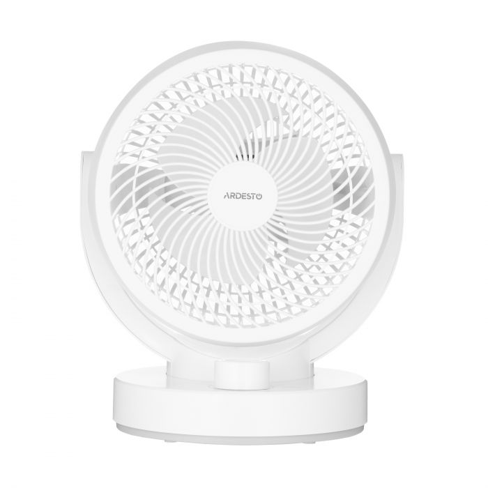 Вентилятор ARDESTO FT-B25W настільний, 15см, 30Вт, білий