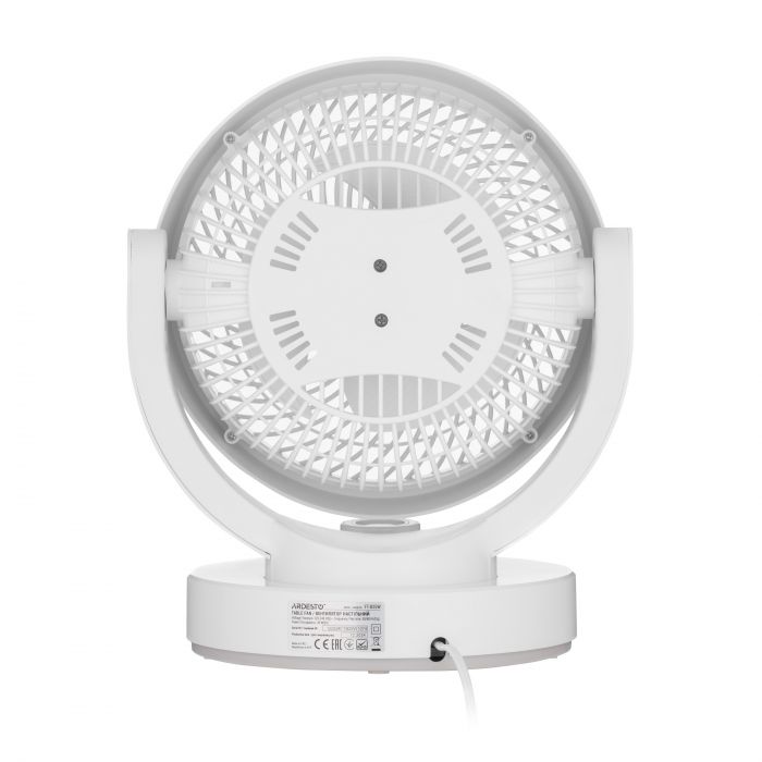 Вентилятор ARDESTO FT-B25W настільний, 15см, 30Вт, білий