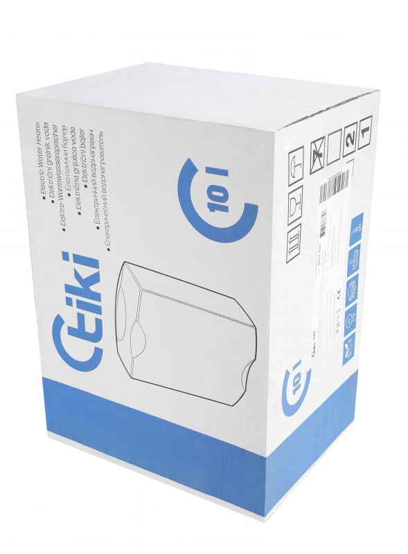 Водонагрівач електр. TIKI компакт GT, 10л, 2кВт, монтаж над мийкою, мех. кер-ння, A, білий, 700186