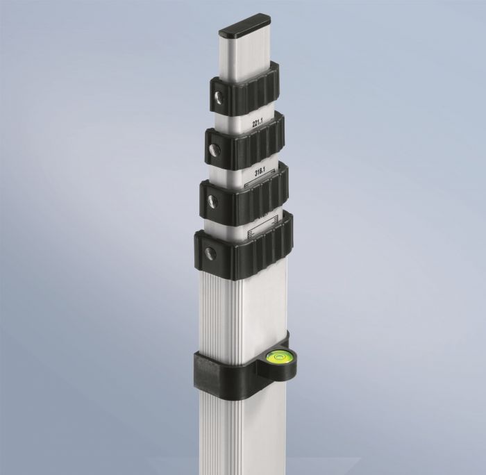 Рейка вимірювальна телескопічна Bosch GR 500 алюмінієва для оптичних нівелірів 125-500см 5 секцій