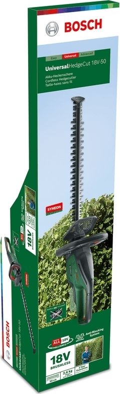 Кущоріз акумуляторний Bosch UniversalHedgeCut 18V-50  18В 50мм крок різу 20мм 2.3кг без АКБ та ЗП