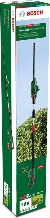 Кущоріз акумуляторний Bosch UniversalHedgePole 18 18В 43мм крок різу 16мм 3.6кг без АКБ та ЗП