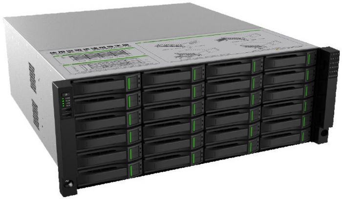 Відеореєстратор Tiandy TC-R324160 Spec:E/B/R/N/V4.1, 160ch, 24HDD, 4K, 4RJ45, RPS