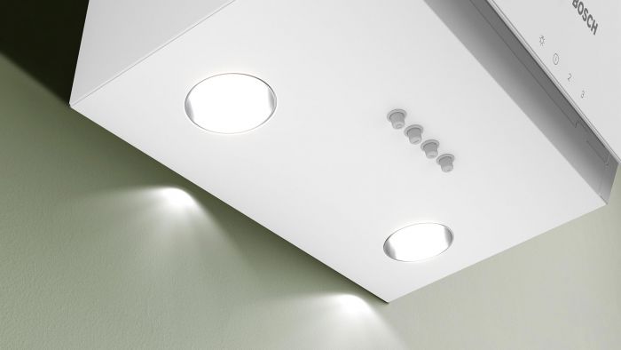 Витяжка Bosch купольна, 60см, 360м.куб/год, білий