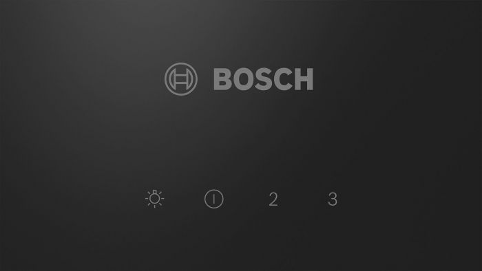 Витяжка Bosch купольна, 60см, 360м.куб/год, чорний